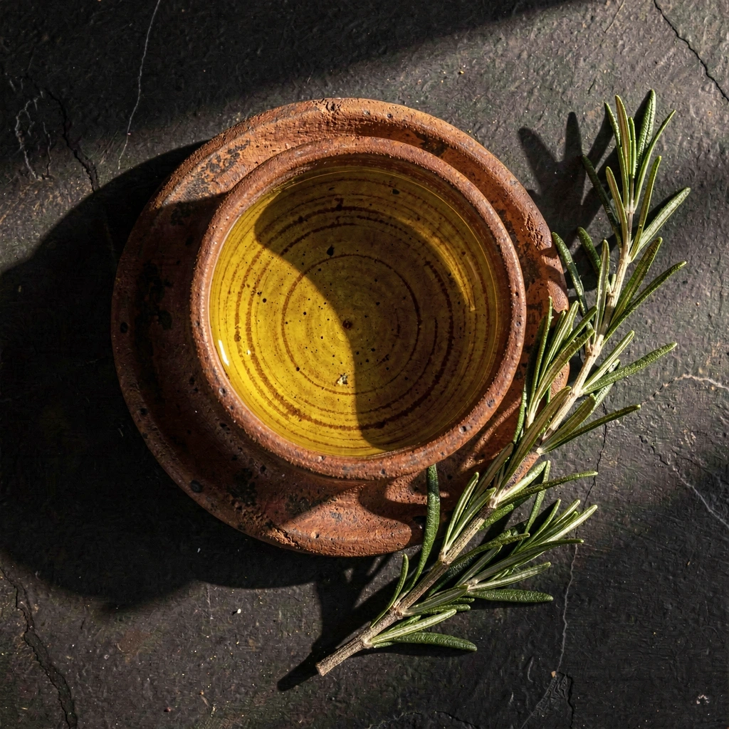 Ελαιόλαδο και βότανα